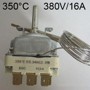 EGO三相电温控器 350度可调节商用烤箱热保护 55.34062.010