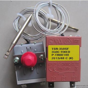 彩虹限温器TSR-350SF 350度手动复位高温烤箱超温保护器
